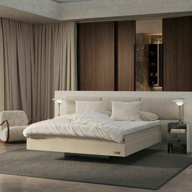 Hällsö Upholstery Bed