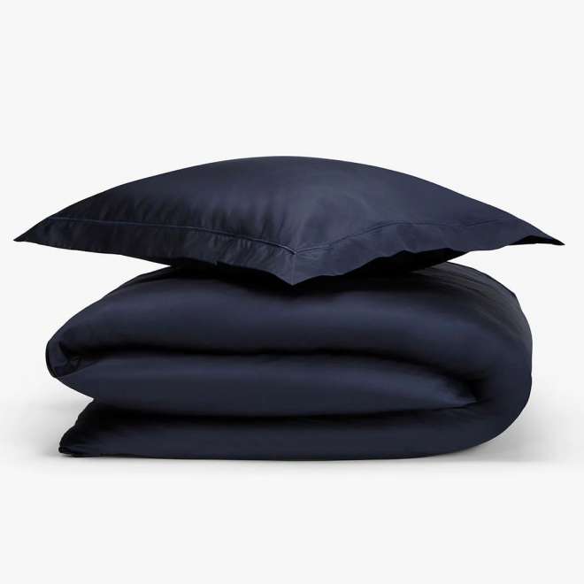 Havsbris Single Dark Blue Bedding Set