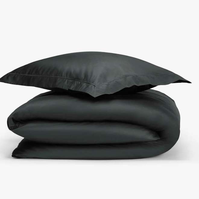 Havsbris Single Dark Grey bedding set