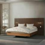 Łóżko Hällsö Walnut